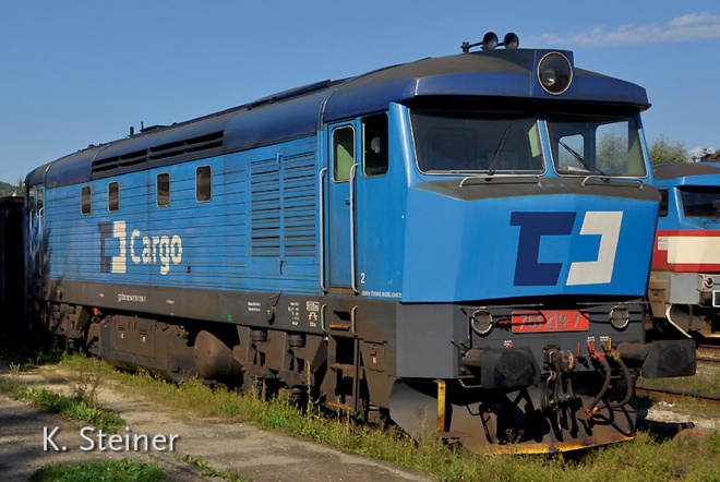Diesel locomotive 751 in CD Cargo livery<br /><a href='images/pictures/Roco/72926.jpg' target='_blank'>Full size image</a>